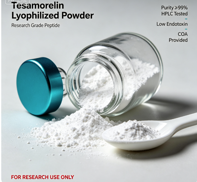 Factory Supply Tesamorelin Peptide Lyophilized Powder High Purity With COA For Laboratory Research Use Only