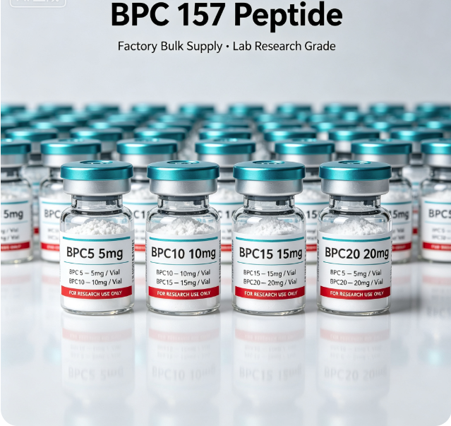 Factory Supply BPC 157 Peptide Lyophilized Powder High Purity With COA For Research Use Only